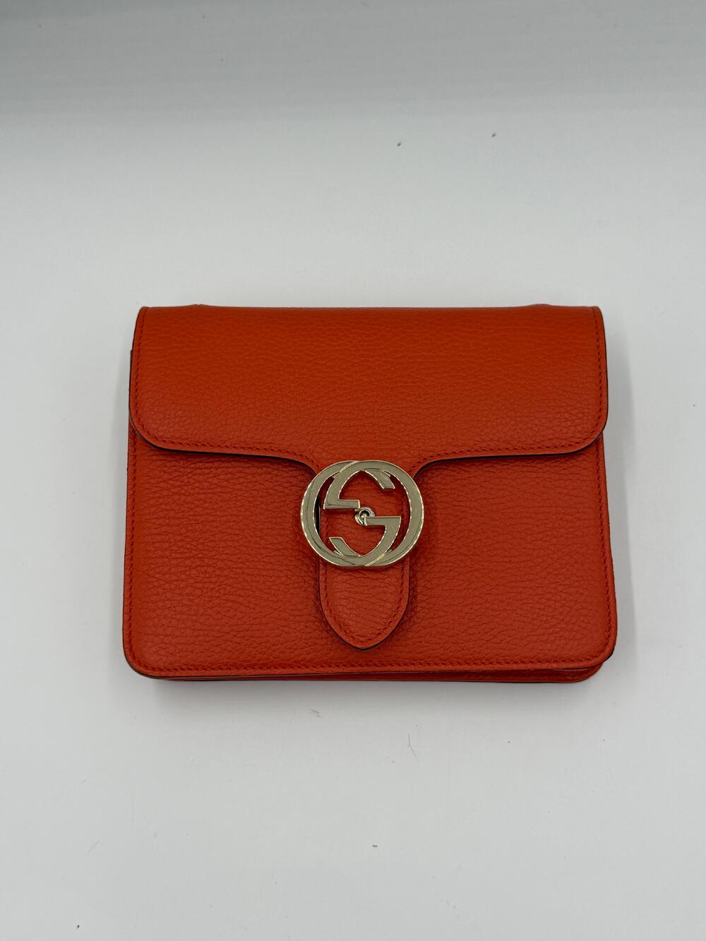 Gucci Interlocking Chain Shoulder
